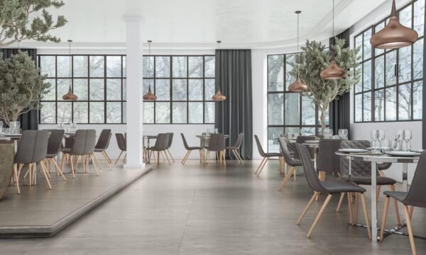 PISO PORCELANATO EMBRAMACO AC 62x122 Gran District Gray CX COM 2,28 METROS - Imagem 4