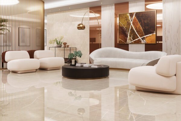 PISO PORCELANATO EMBRAMACO PO 82x82 Pulpis Light Lux  plus CX COM 2,02 METROS - Imagem 4