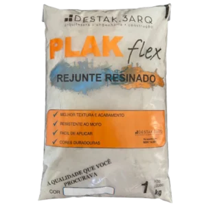 REJUNTE RESINADO PLAKFLEX BEM C/ 1 KILO BRANCO