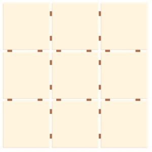 PASTILHA CERAMICA CERAL TLD AC 10X10  SANDY CX COM 1 METRO