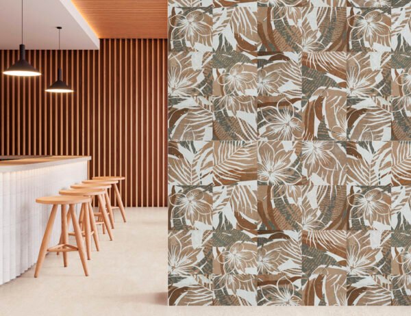 PASTILHA CERAMICA CERAL AC 20X20 TROPICAL CX COM 1,69 METROS - Imagem 3