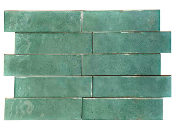 PASTILHA CERAMICA CERAL BR 7,5X25 AQUARELA ESMERALDA CX COM 1,01 METROS