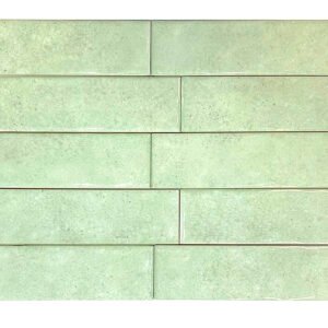PASTILHA CERAMICA CERAL BR 7,5X25 AQUARELA MINT CX COM 1,01 METROS
