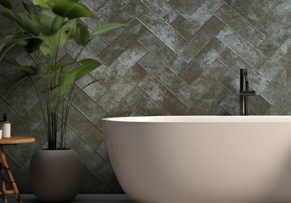 PASTILHA CERAMICA CERAL AC 7,5X25 ELEMENT AZUL CX COM 1,01 METROS - Imagem 3