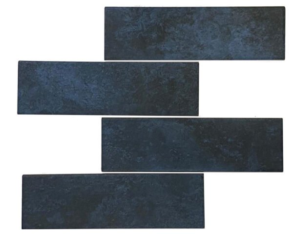 PASTILHA CERAMICA CERAL AC 7,5X25 ELEMENT AZUL CX COM 1,01 METROS