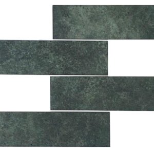 PASTILHA CERAMICA CERAL AC 7,5X25 ELEMENT VERDE CX COM 1,01 METROS
