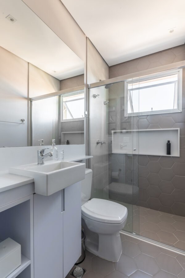 PASTILHA CERAMICA CERAL AC HEXAGONAL CINZA CX COM 1,02 METROS - Imagem 3
