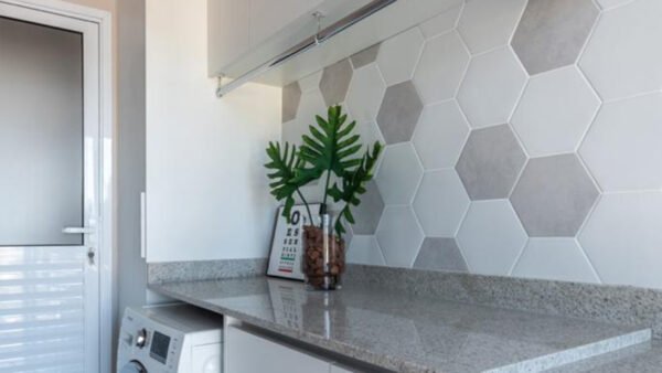 PASTILHA CERAMICA CERAL AC HEXAGONAL WHITE CX COM 1,02 METROS - Imagem 3