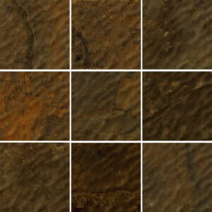 PASTILHA CERAMICA CERAL TLD AC 10X10  CORTEN CX COM 1 METRO