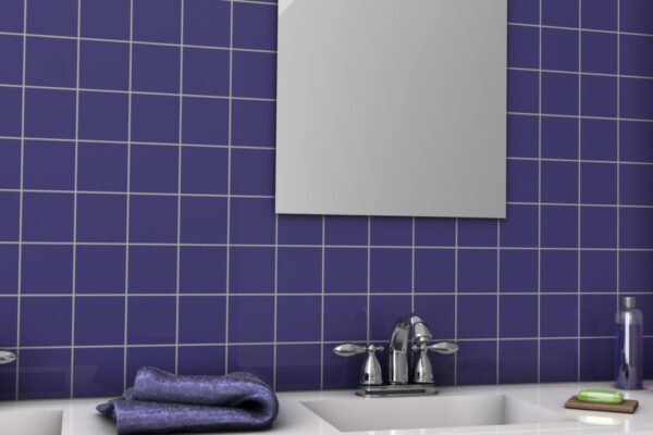 PASTILHA CERAMICA CERAL TLD BR 10X10  AZUL COBALTO CX COM 1 METRO - Imagem 3