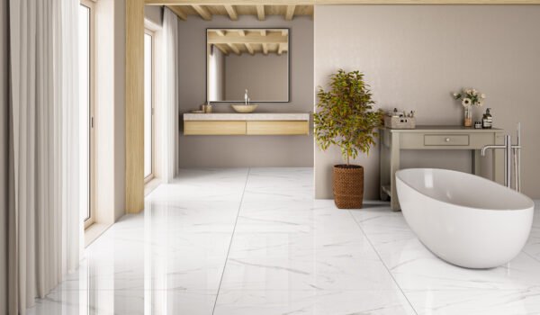 PISO PORCELANATO EMBRAMACO PO 62x121 Gran Calacata Gold Lux CX COM 2,26 METROS - Imagem 3