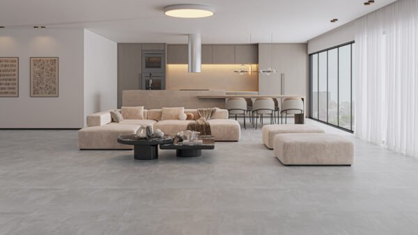 PISO PORCELANATO EMBRAMACO AC 83x83 Soft Concret Plus CX COM 2,73 METROS - Imagem 4