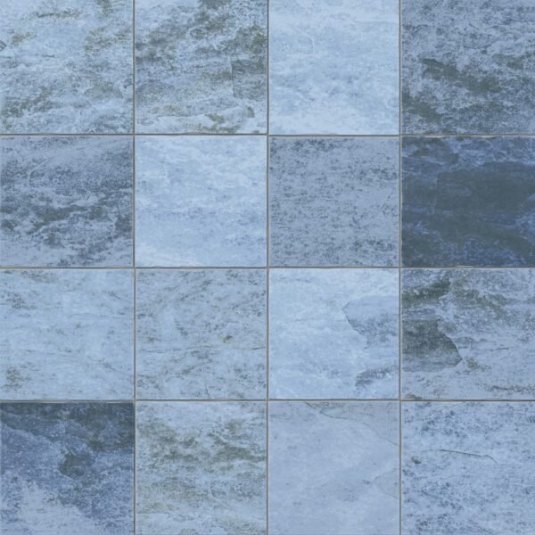 PISO PORCELANATO VIA ROSA GR 72X72 PETRA BLUE CX COM 2,59 METROS - Imagem 2