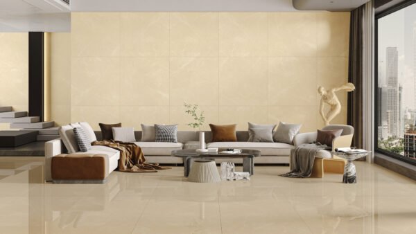 PISO PORCELANATO VIA ROSA PO 71X71 PULPIS CREMA CX COM 2,52 METROS - Imagem 4