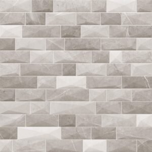 PISO PORCELANATO VIA ROSA AC 72X72 PULPIS GREY 3D CX COM 2,59 METROS