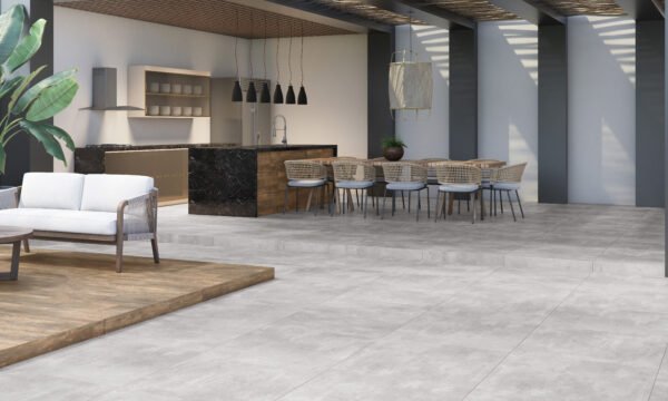 PISO PORCELANATO EMBRAMACO GR 83X83 Soft Concret Out Plus CX COM 2,73 METROS - Imagem 4