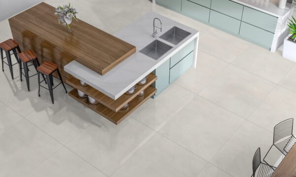 PISO PORCELANATO EMBRAMACO PO 82x82 Carbon Off White Lux Plus CX COM 2,02 METROS - Imagem 4