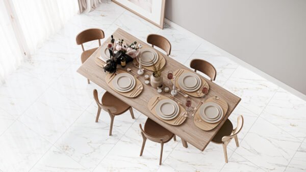 PISO CERAMICO EMBRAMACO PO 75X75 CALACATA ORO LUX PRIME P75280 CX COM 2,81 METROS - Imagem 4