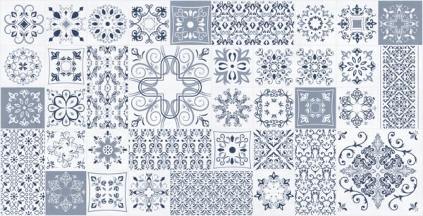 PISO PORCELANATO EMBRAMACO INK TEC  62x122 Gran MIKONOS DECOR  CX COM 2,28 METROS