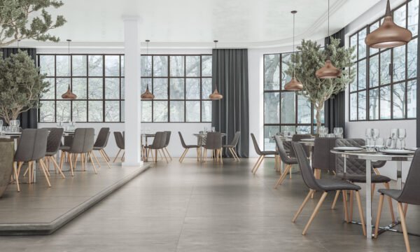 PISO PORCELANATO EMBRAMACO AC 83x83 District Gray Plus CX COM 2,73 METROS - Imagem 4