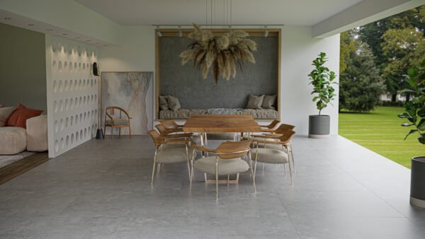 PISO PORCELANATO EMBRAMACO GR 83x83 District Gray Out Plus CX COM 2,73 METROS - Imagem 4