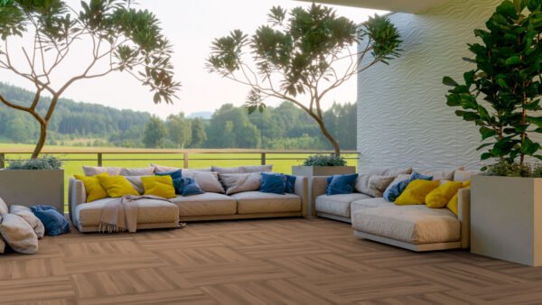 PISO CERAMICO EMBRAMACO SAFE 76X76 DECK CUMARU RT76010 CX COM 2,87 METROS - Imagem 4