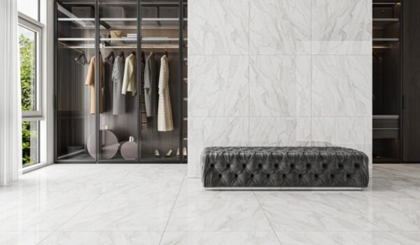 PISO PORCELANATO GAUDI PO 80X80 CRISTALLO CX COM 2,57 METROS - Imagem 4