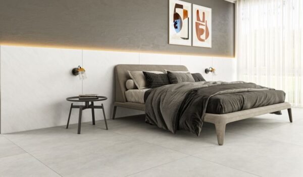 PISO PORCELANATO GAUDI AC 120X120 SNOW CX COM 2,86 METROS - Imagem 4