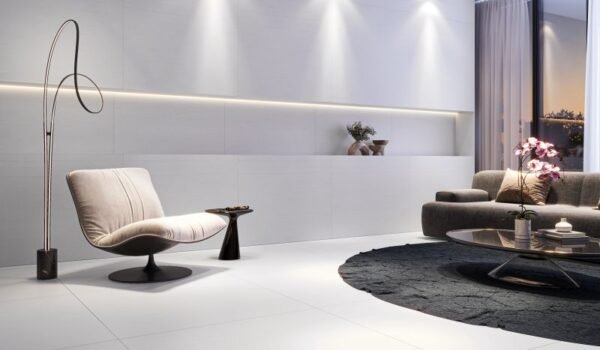 PISO PORCELANATO GAUDI AC 120X120 ELON LIGHT CX COM 2,86 METROS - Imagem 4