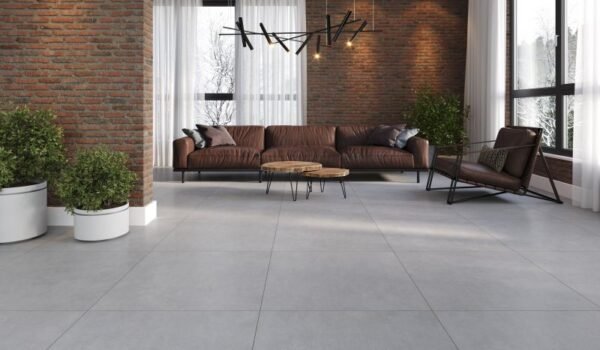 PISO PORCELANATO GAUDI AC 81X81 BROADWAY DARK GREY CX COM 2,64 METROS - Imagem 3