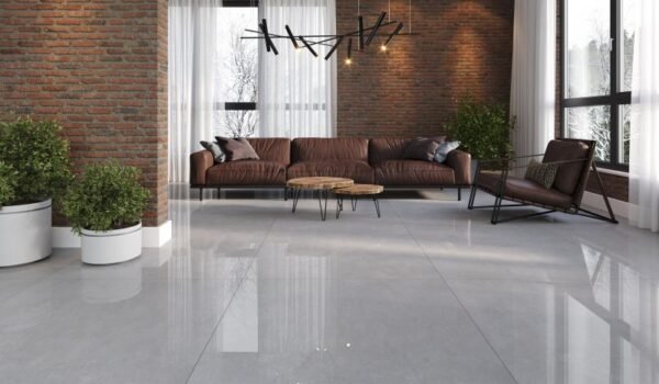 PISO PORCELANATO GAUDI PO 119X119 BROADWAY DARK GREY CX COM 2,83 METROS - Imagem 4