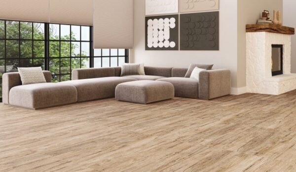 PISO PORCELANATO GAUDI AC 81X81 ECO AMENDOA CX COM 2,64 METROS - Imagem 3