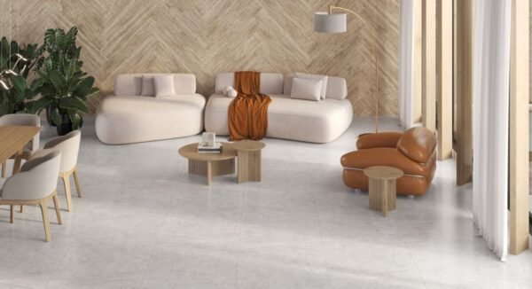 PISO PORCELANATO GAUDI AC 81X81 VEJA GREY CX COM 2,64 METROS - Imagem 3