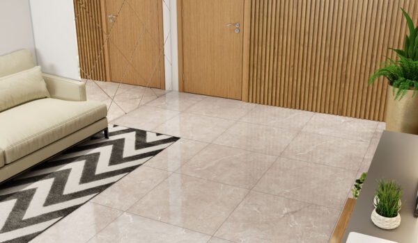 PISO PORCELANATO VIA ROSA PO 71X71 ARMANI CARAMEL CX COM 2,52 METROS - Imagem 4