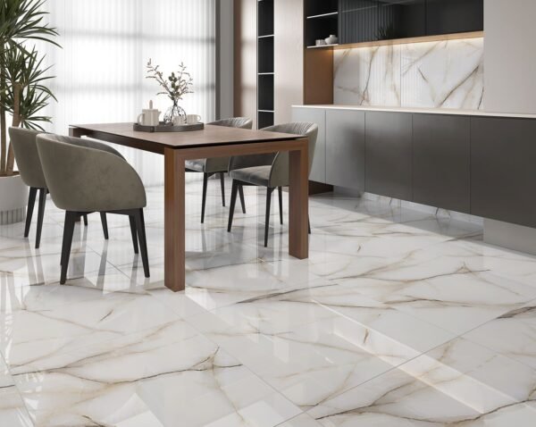 PISO CERAMICA FORMIGRES PO 81X81 GOLDEN LUX CX COM 1,97 METROS - Imagem 4