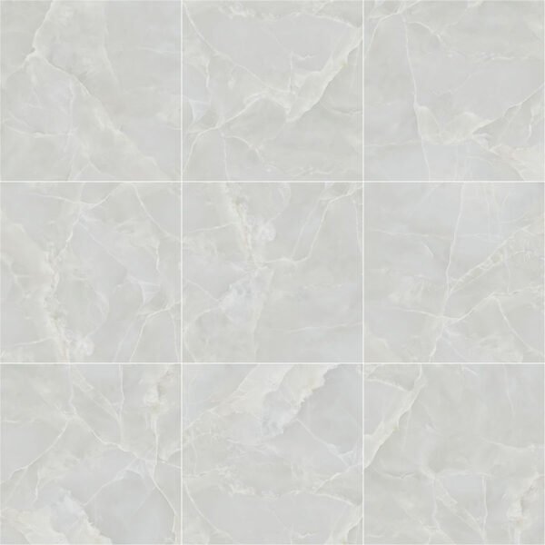 PISO PORCELANATO DELTA NOVA PO 120X120 ONYX BLANC  CX COM 2,88 METROS - Imagem 3