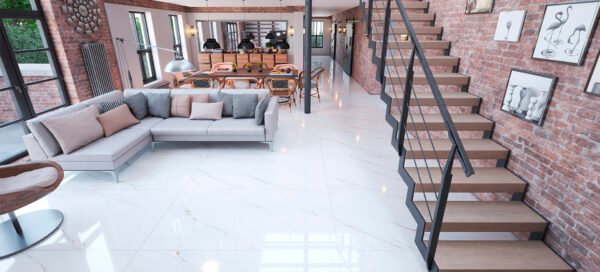 PISO PORCELANATO DELTA NOVA PO 90X180 RAGGI ORO  CX COM 3,24 METROS - Imagem 4