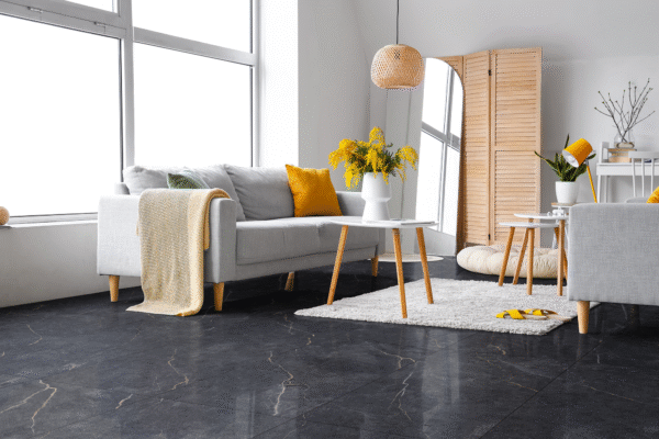 PISO PORCELANATO DELTA PO 60X120 VENE DORO NERO PO CX COM 2,88 METROS - Imagem 4