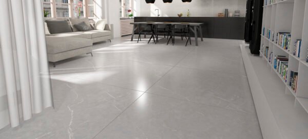 PISO PORCELANATO DELTA NOVA AC 120X120 VENATO ARGENTA  CX COM 2,88 METROS - Imagem 4