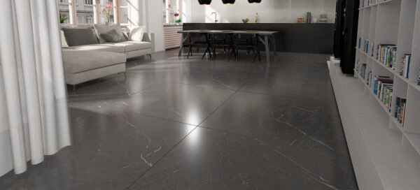PISO PORCELANATO DELTA NOVA AC 120X120 VENATO CARBON CX COM 2,88 METROS - Imagem 4