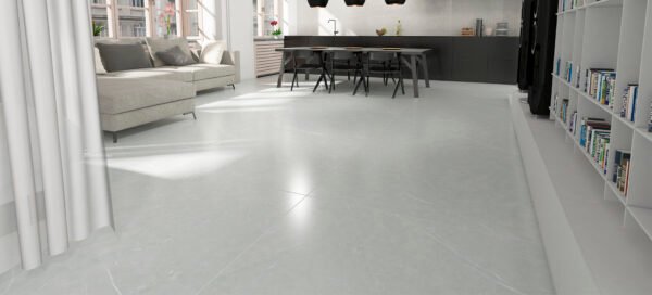 PISO PORCELANATO DELTA NOVA AC 120X120 VENATO OFF WHITE CX COM 2,88 METROS - Imagem 4