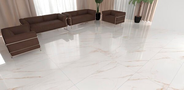 PISO PORCELANATO DELTA  NOVA PO MONT RAGGI ORO 60X120 CX COM 2,88  METROS - Imagem 4