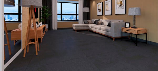 PISO PORCELANATO DELTA NOVA AC 120X120 MONIER CARBON CX COM 2,88 METROS - Imagem 4