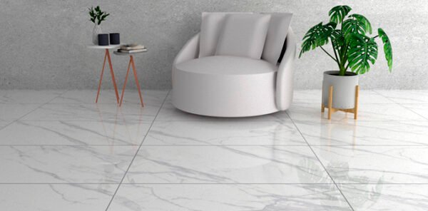PISO PORCELANATO DELTA  NOVA PO MONT RAGGI OFF WHITE 60X120 CX COM 2,88  METROS - Imagem 4