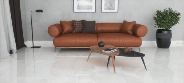 PISO PORCELANATO DELTA NOVA PO 90X90 ONYX BLANC CX COM 2,43 METROS - Imagem 4