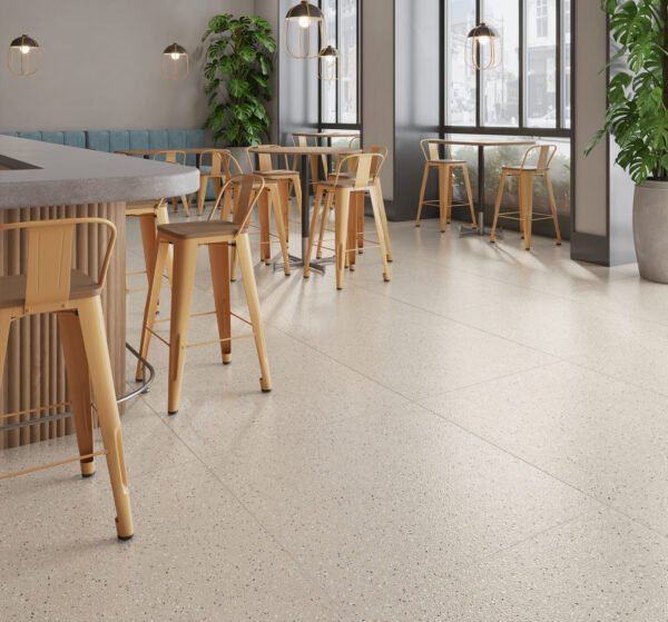 PISO CERAMICA FORMIGRES GOTEJADO 81X81 LOMBARDIA BEGE CX COM 1,97 METROS - Imagem 4