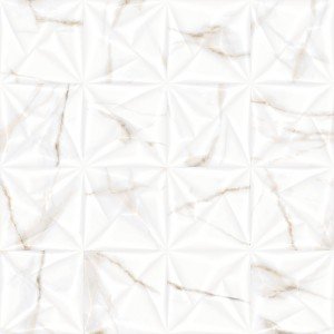 PISO PORCELANATO VIA ROSA AC 72X72 CALACATA GOLD DECO CX COM 2,59 METROS