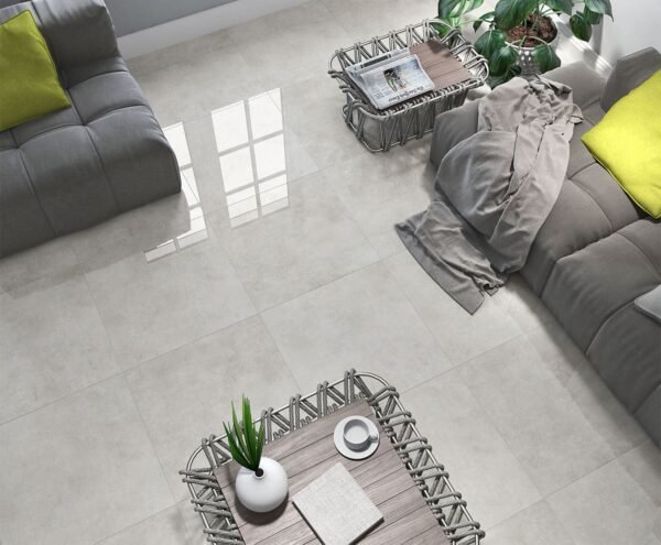 PISO CERAMICA FORMIGRES POLIDO 66X66 VIGO CINZA CX COM 2,18 METROS - Imagem 3